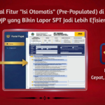 Tampilan fitur Pre-Populated Coretax DJP